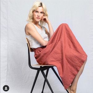 SION linen skirt XS by notperfectlinen petite